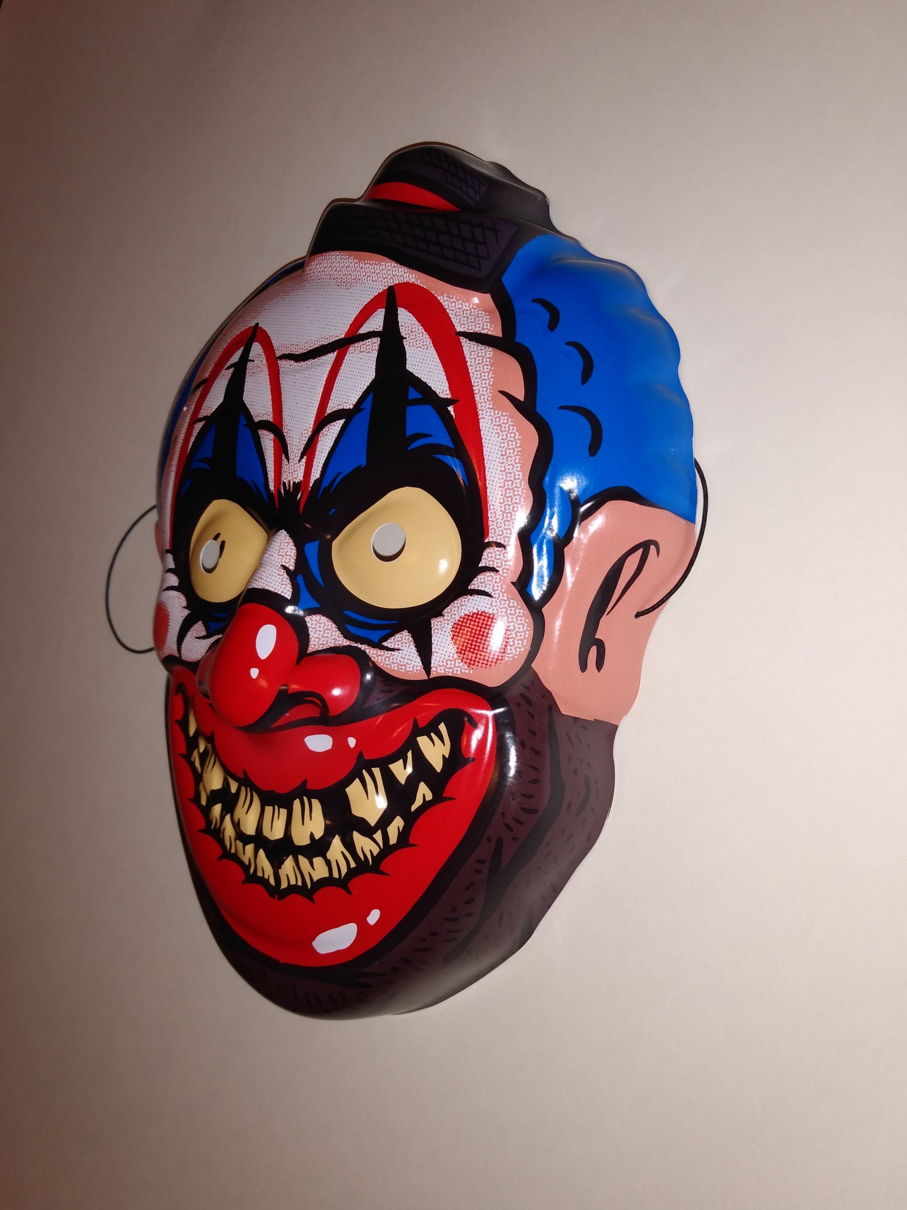 Creepo the Clown – vintage klovnemaske – produktbillede 2