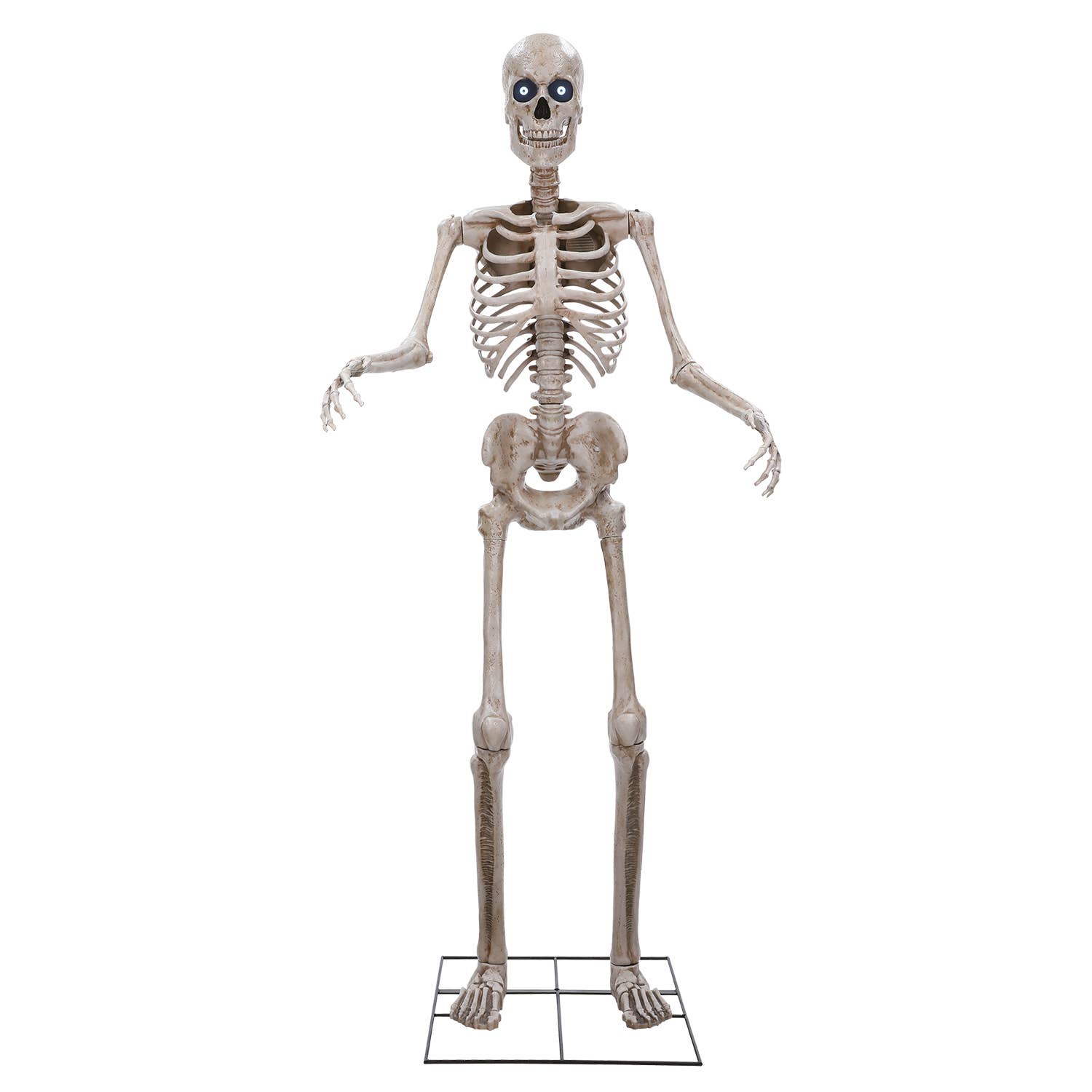 Tårnhøjt skelet – animeret XXL-figur, 243 cm – hovedbillede