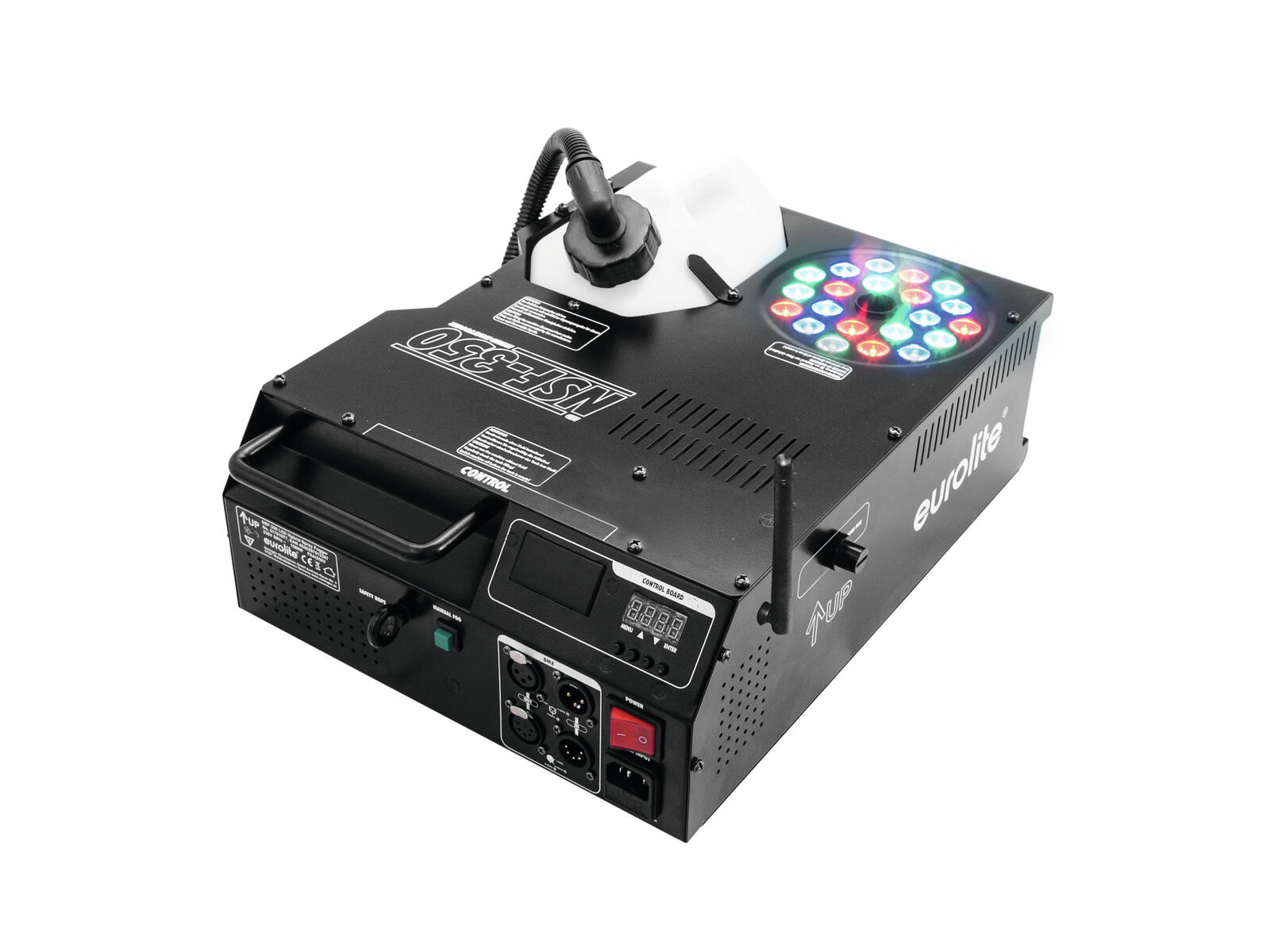 Eurolite NSF-350 – hybrid røgsøjle med RGB-LED