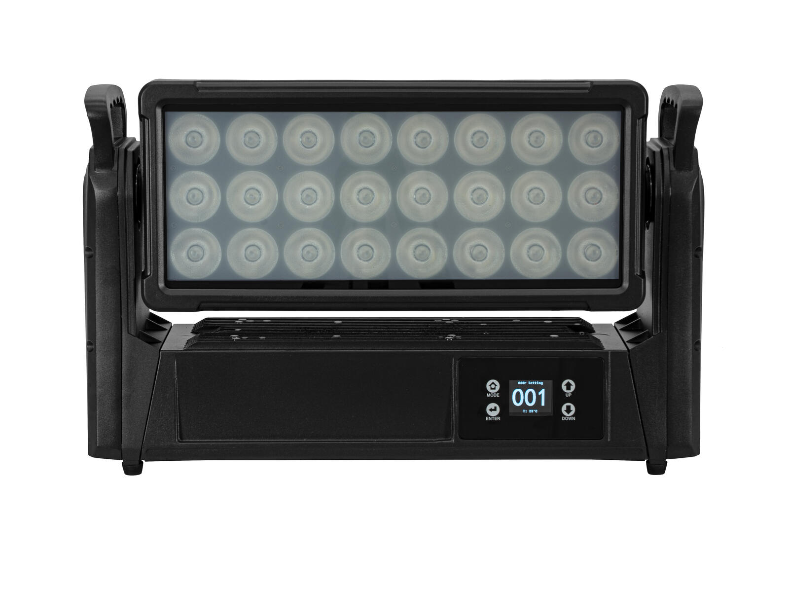 Eurolite Multiflood IP 24x40W RGBL SWING FROST – vejrfast flood med tilt
